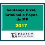 Sentença Cível, Criminal e Peças do MP 2017 d.